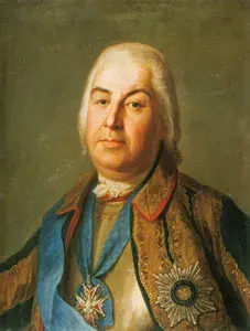 The Pyotr Saltykov card