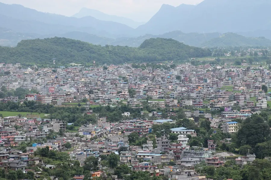 La carte Pokhara
