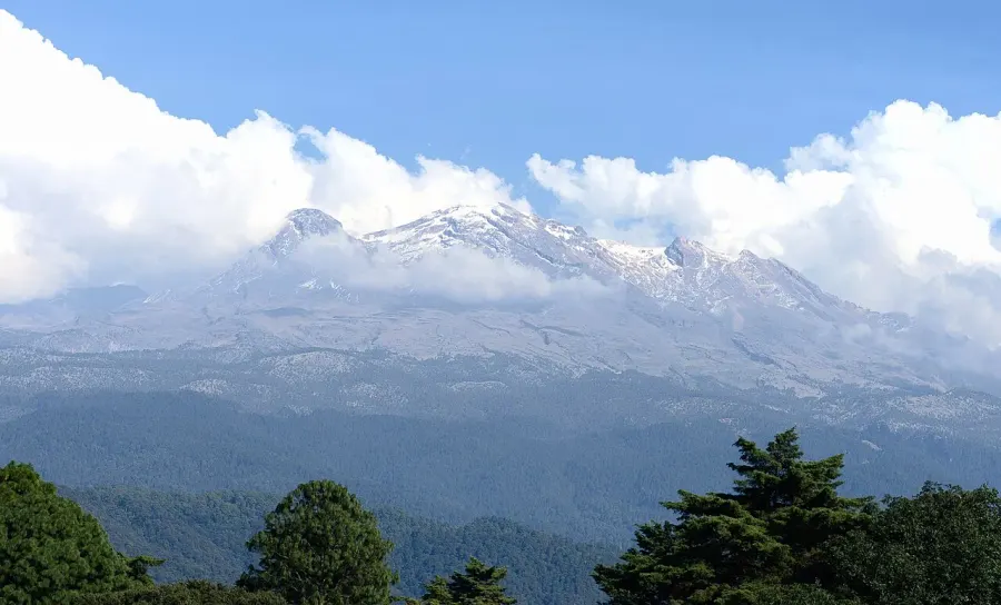 La carte Iztaccíhuatl