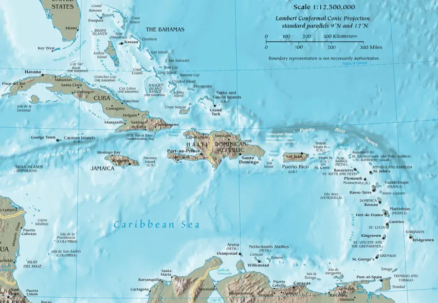 The Caribbean card