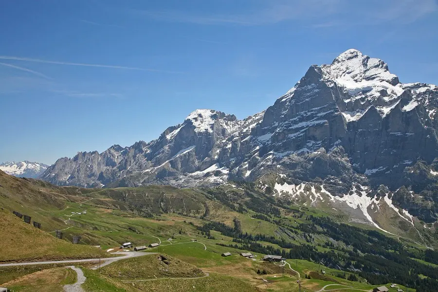 La carte Grosse Scheidegg