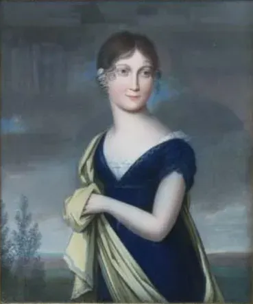 The Princess Louise of Saxe-Hildburghausen card