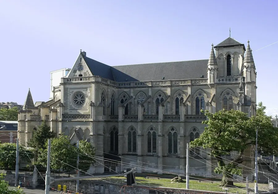 La carte Basilique Notre-Dame de Genève
