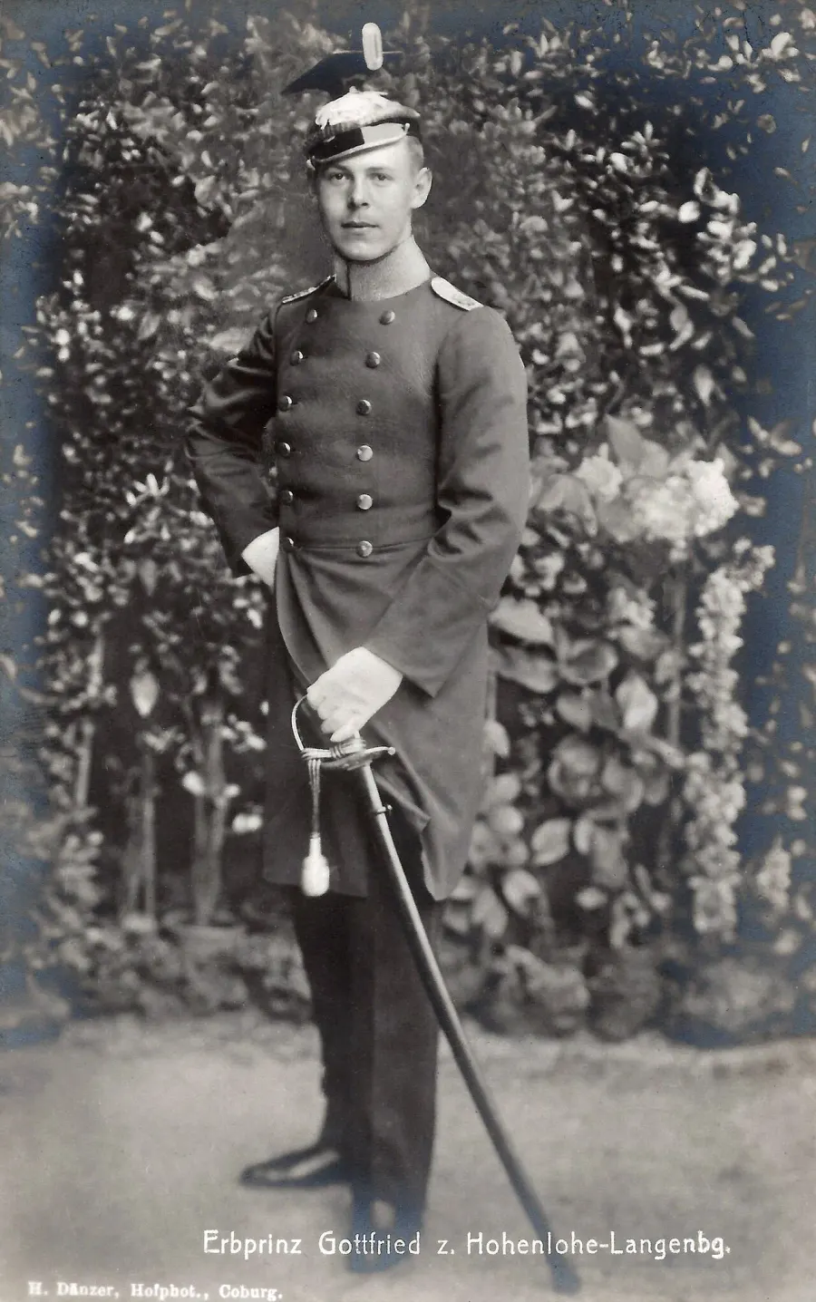 La carte Gottfried de Hohenlohe-Langenbourg