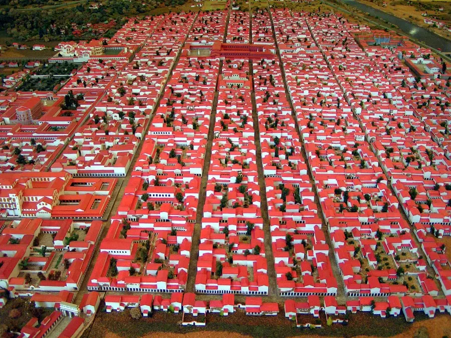 La carte Augusta Treverorum