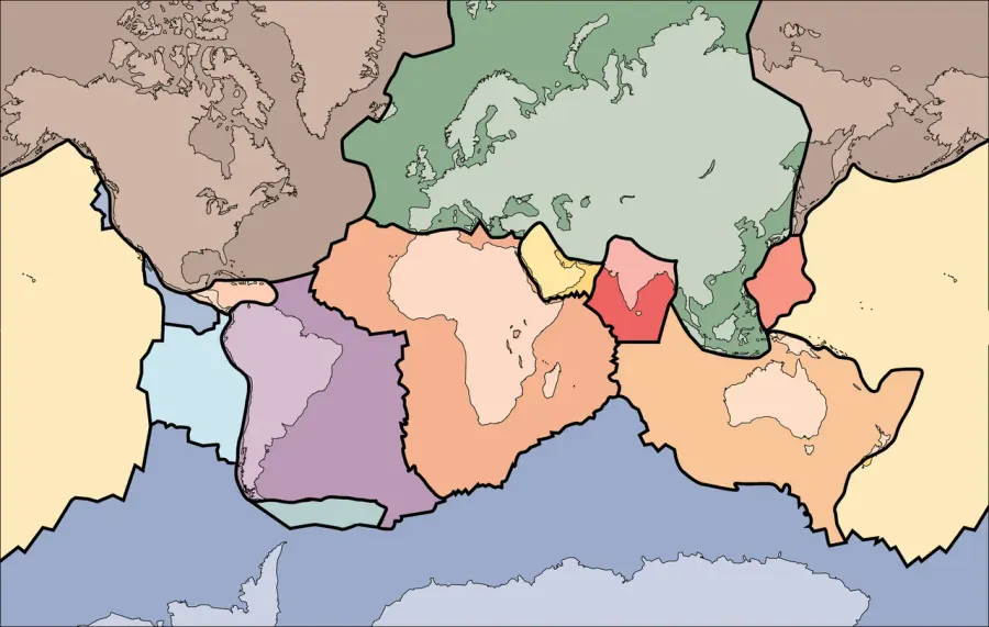 La carte Plateforme cratonique