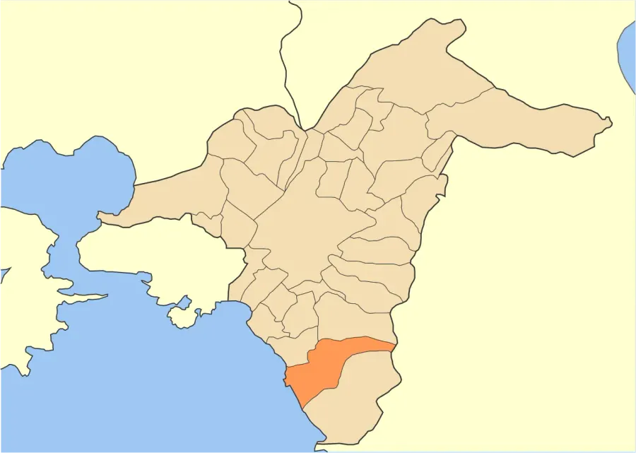 La carte Ellinikó-Argyroúpoli