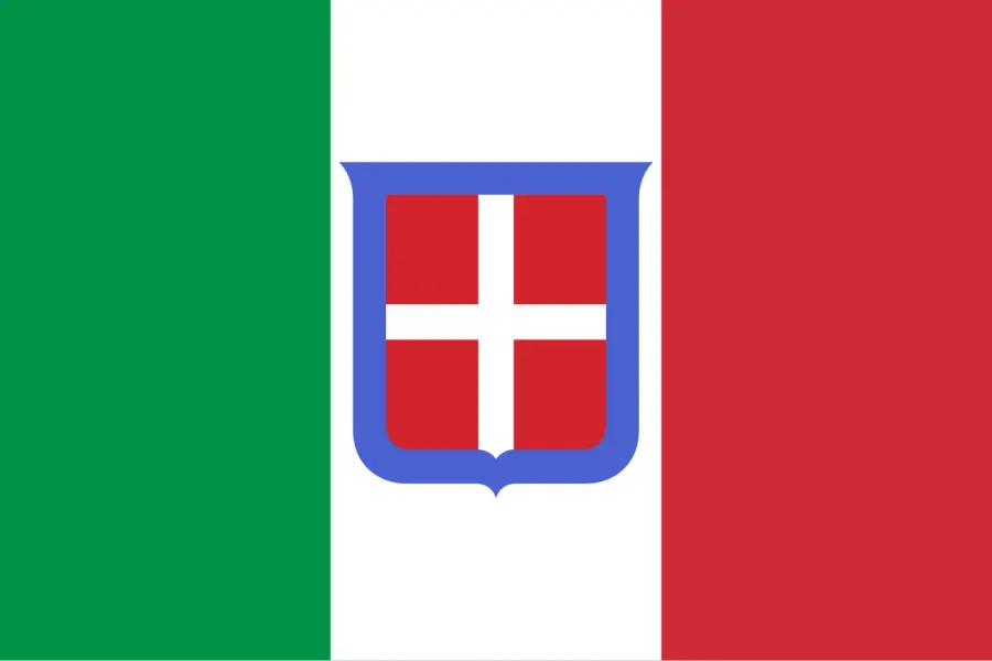 La carte Cyrénaïque italienne