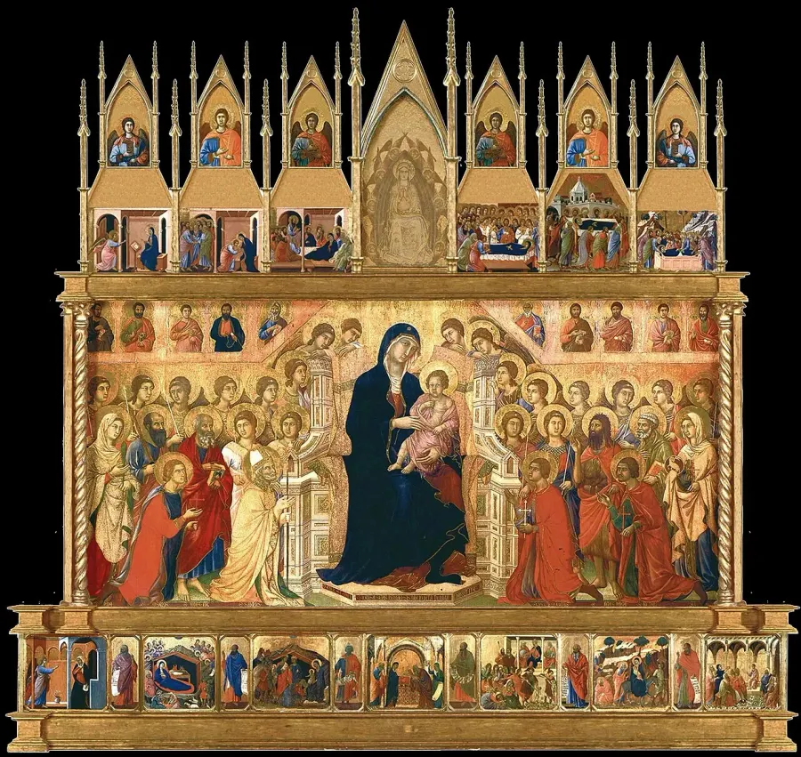 La carte La Maestà