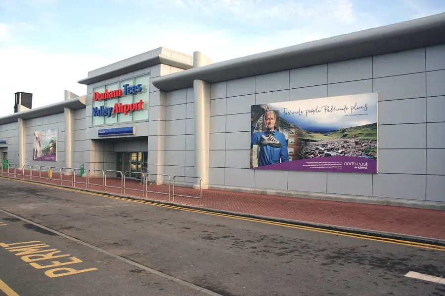 La carte Aéroport de Durham Tees Valley