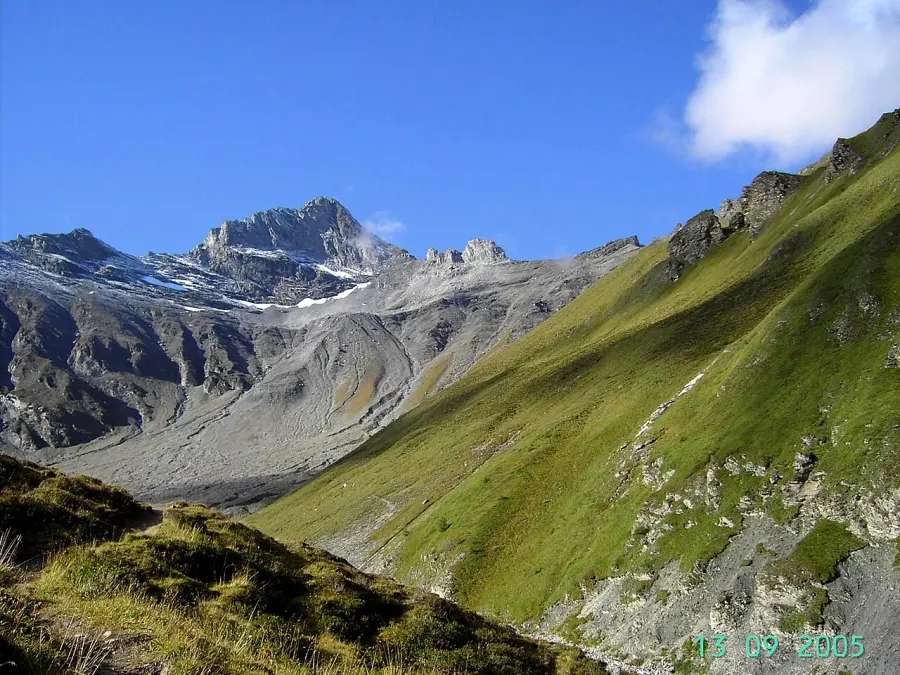 La carte Massif de Samnaun