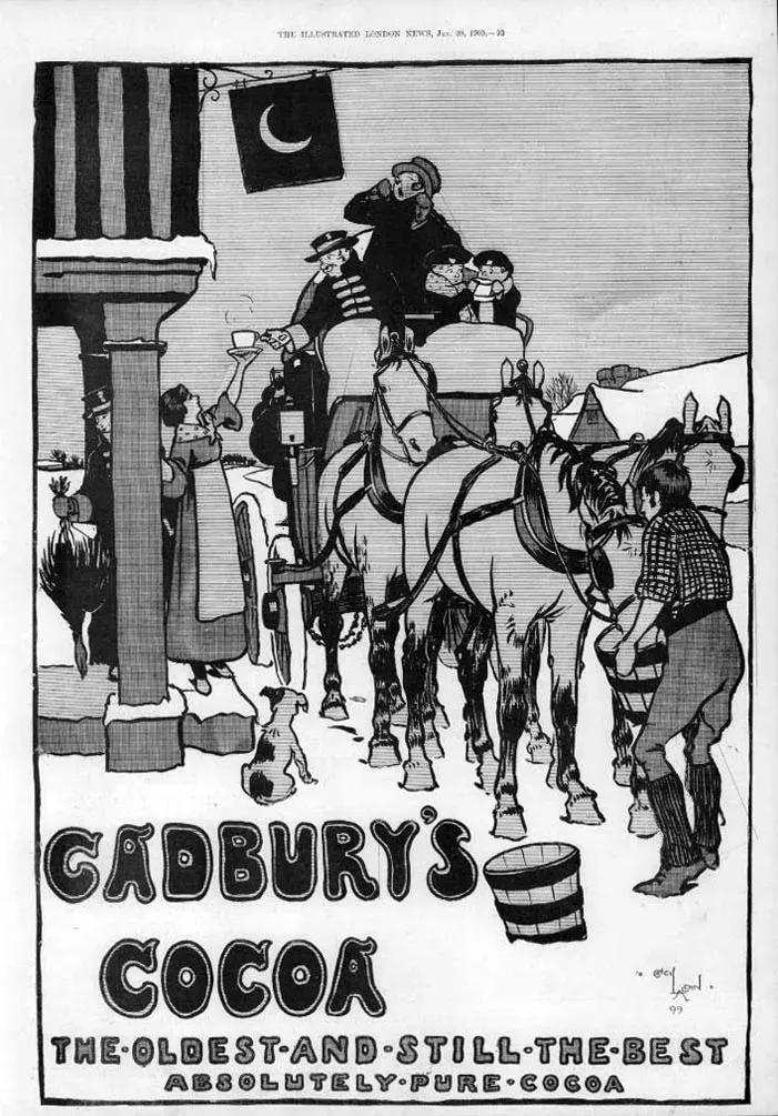 The Cadbury card
