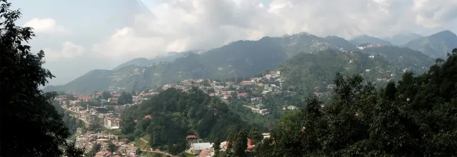 La carte Mussoorie