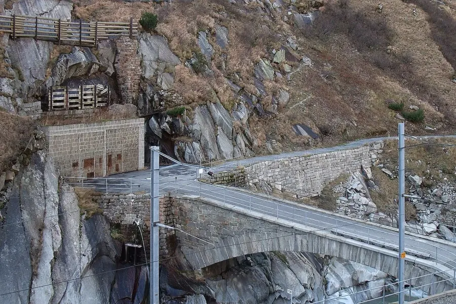 La carte Gorges des Schöllenen