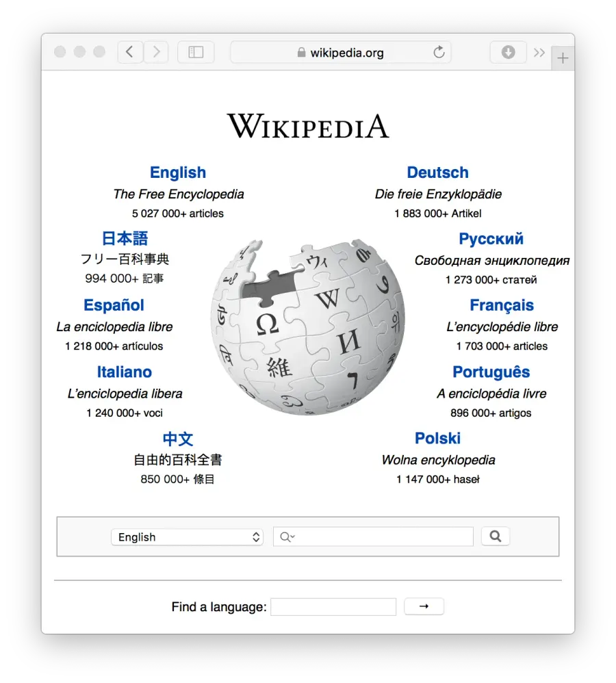 La carte Moteur de wiki