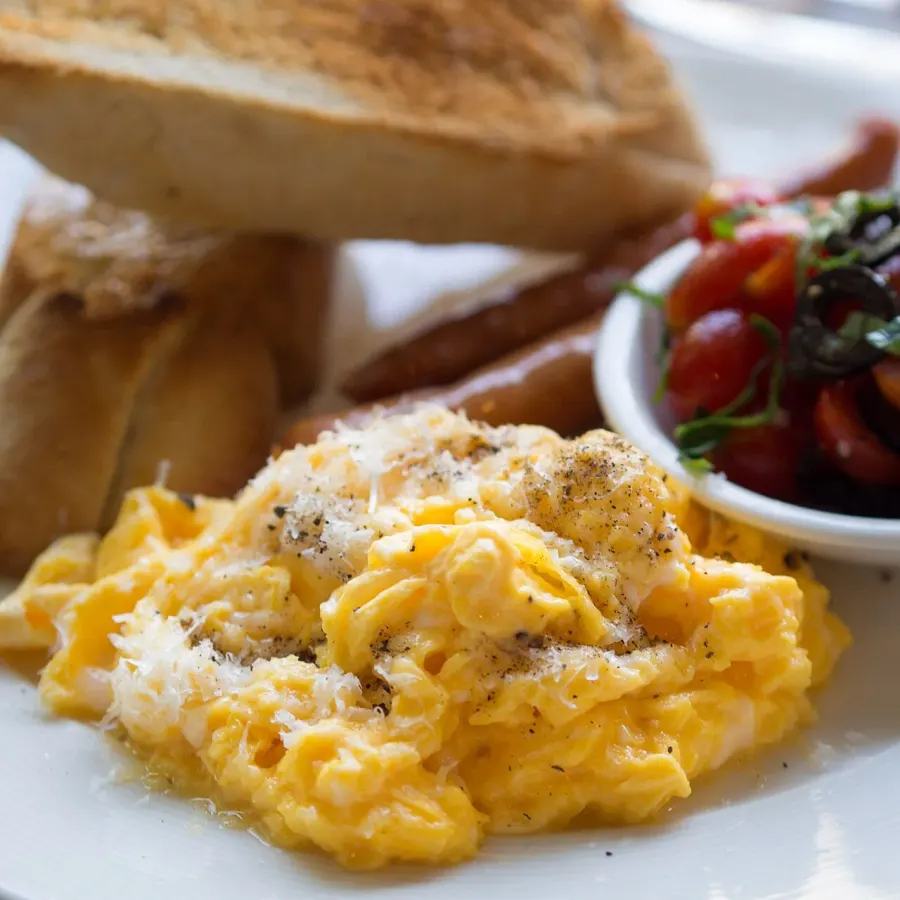 The Scrambled eggs card