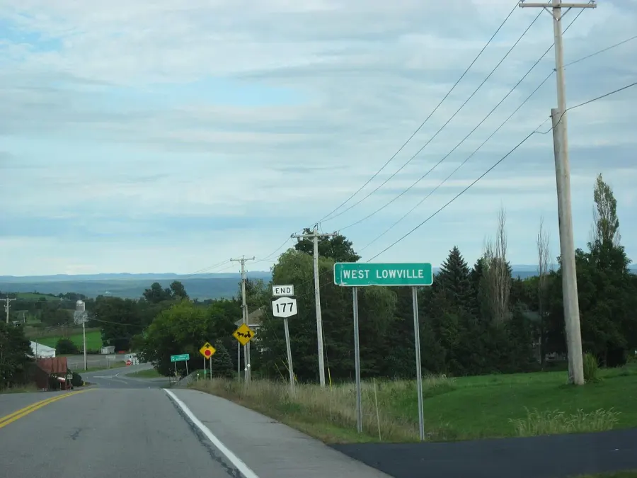 La carte Lowville