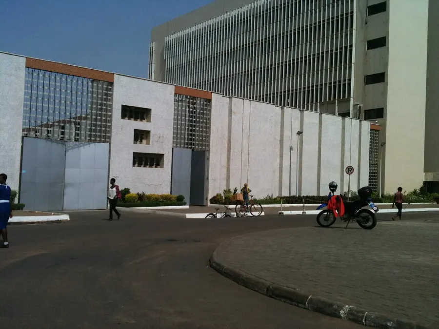 La carte Banque du Ghana