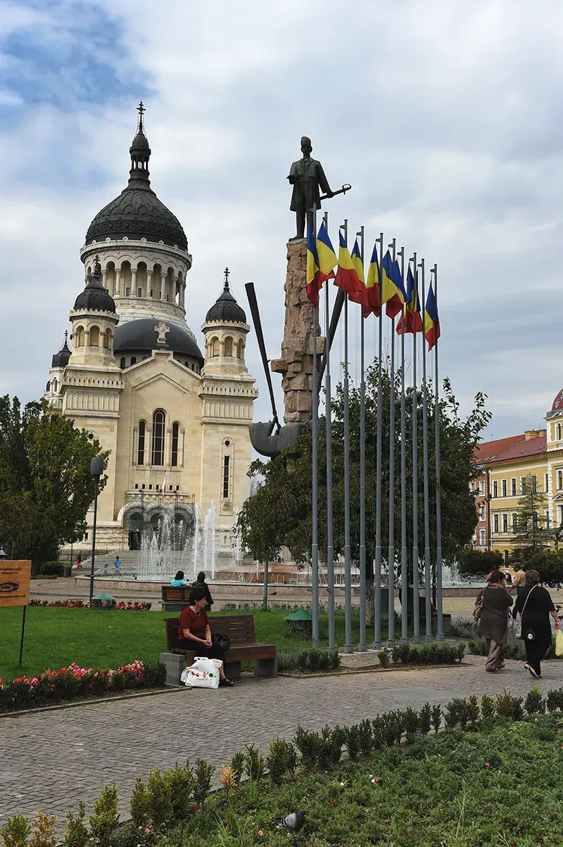 La carte Cathédrale de la Dormition-de-la-Mère-de-Dieu de Cluj-Napoca