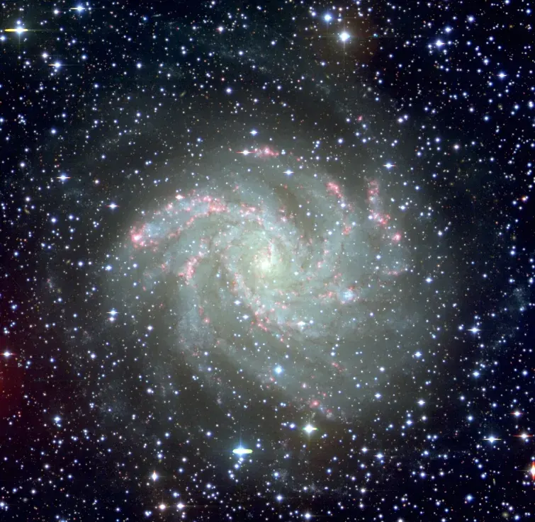 The NGC 6946 card