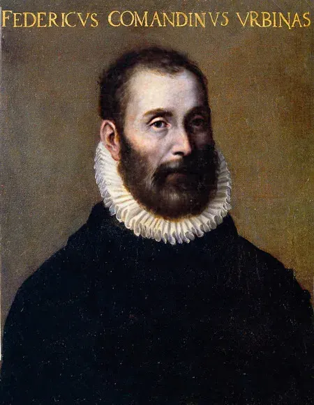 La carte Federico Commandino