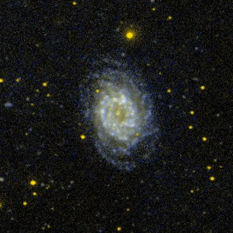 La carte NGC 3887
