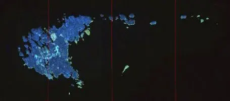 La carte Archipel de Valaam