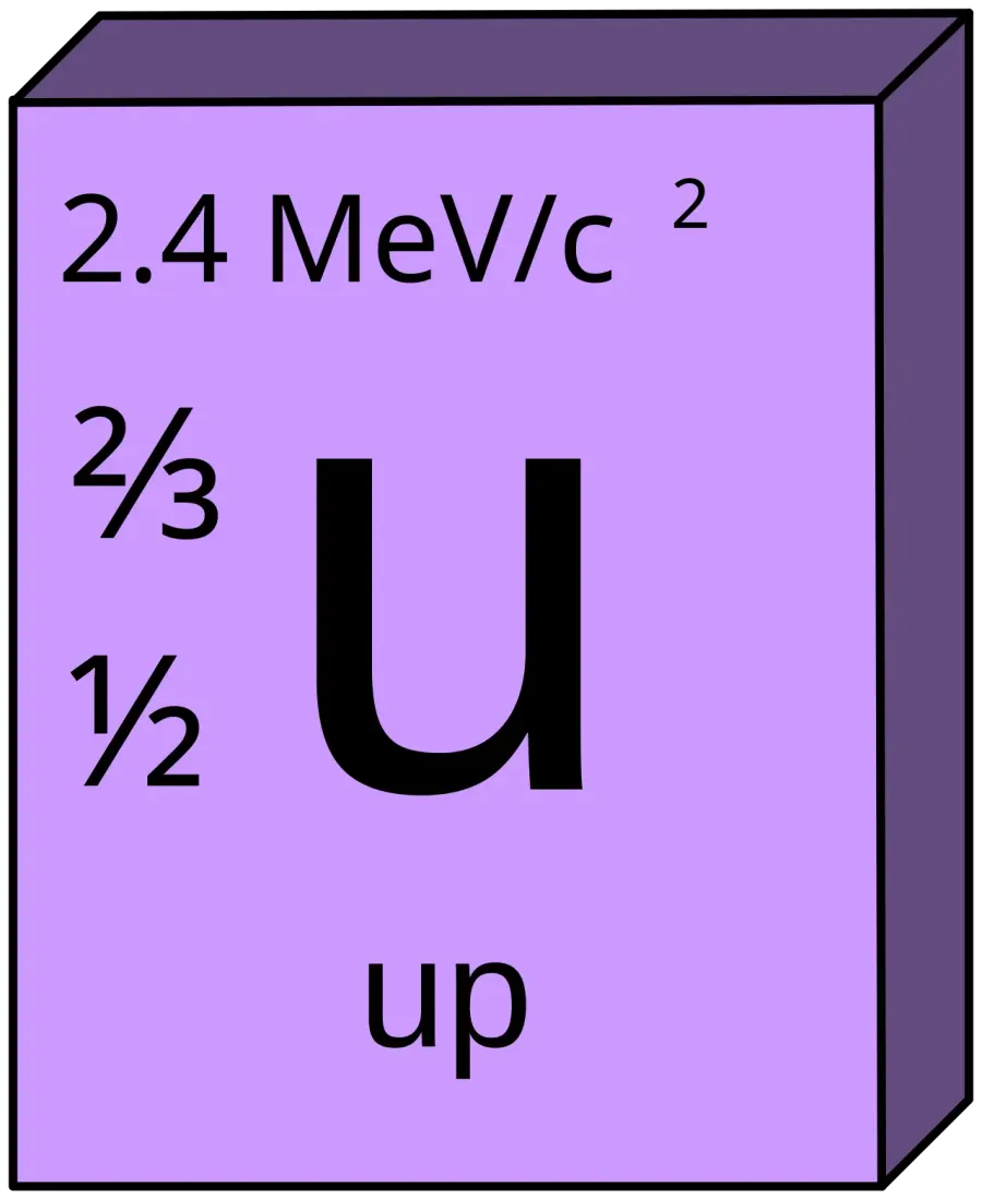 La carte Quark up