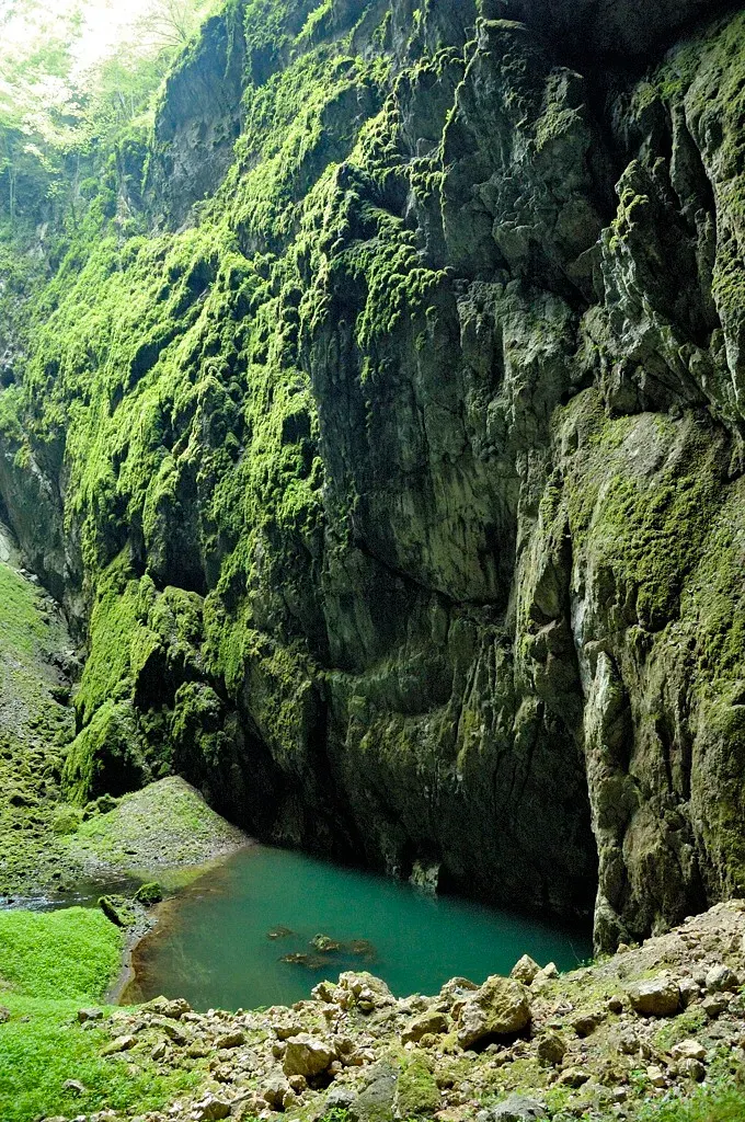 The Macocha Gorge card