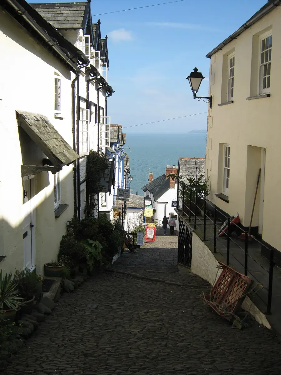 La carte Clovelly