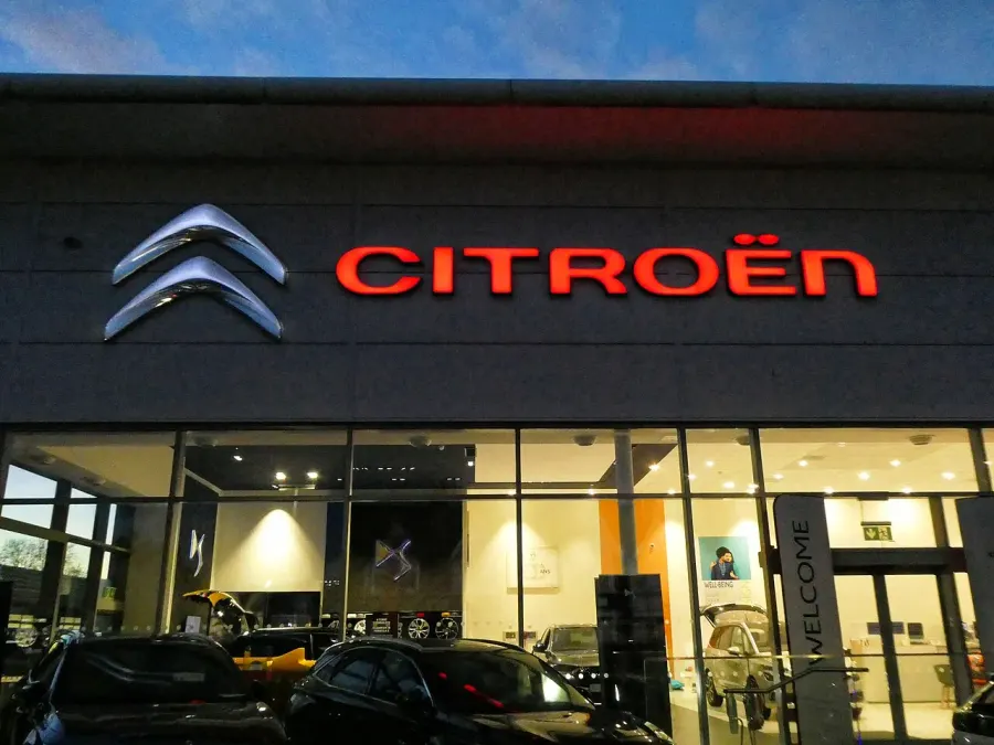 La carte Citroën