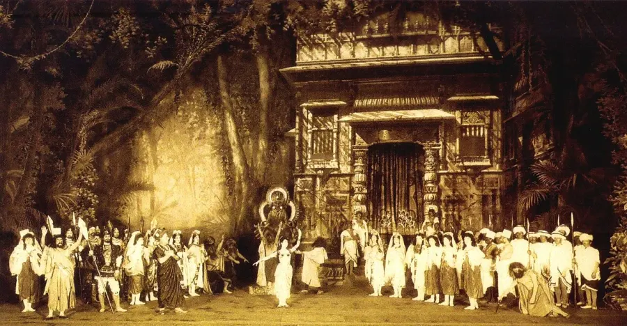 La carte La Bayadère