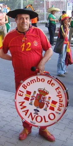 The Manolo el del Bombo card