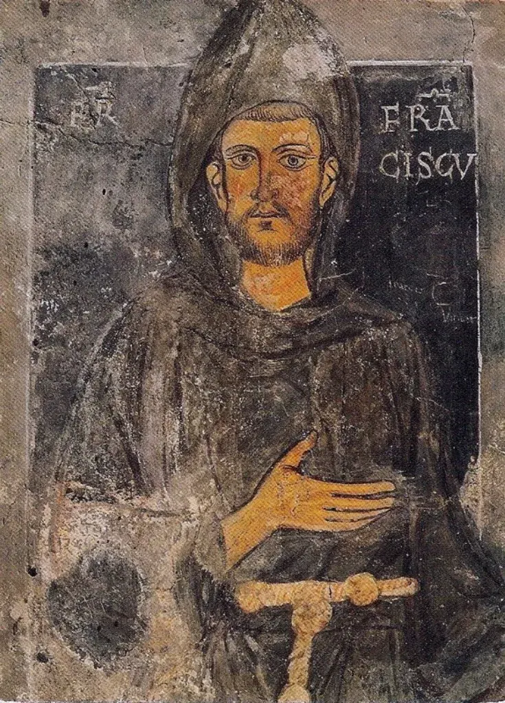 The Francis of Assisi card