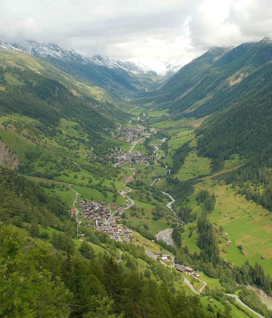 La carte Lötschental