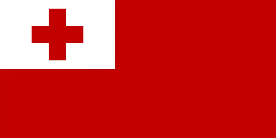 La carte Tonga