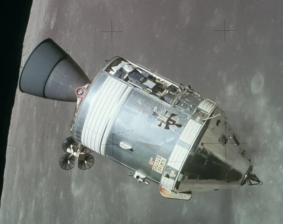 La carte Module de commande et de service Apollo