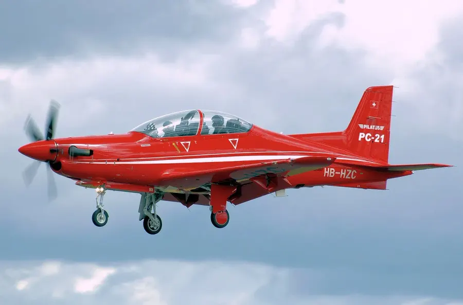 The Pilatus PC-21 card