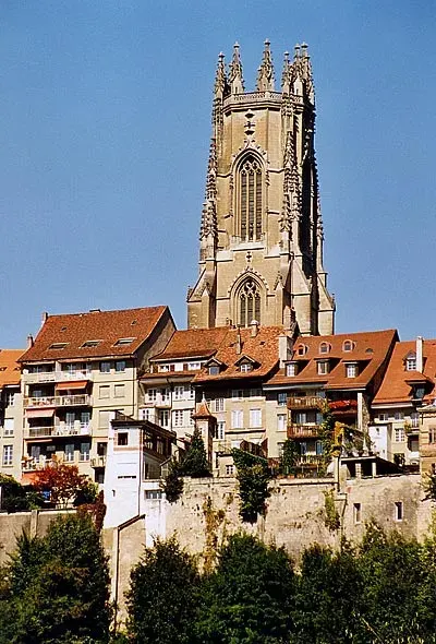 La carte Cathédrale Saint-Nicolas de Fribourg