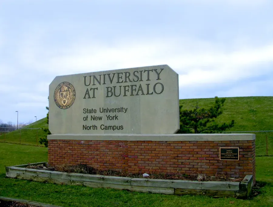La carte Université d'État de New York à Buffalo