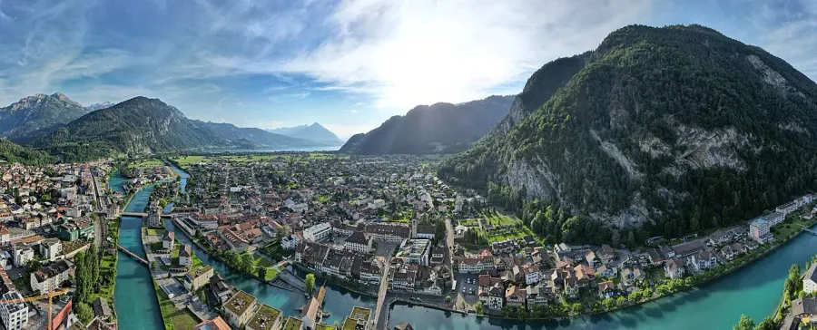 La carte Interlaken