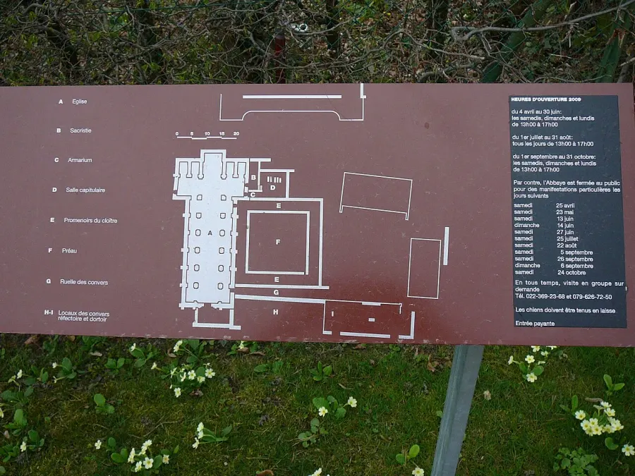 The Bonmont Abbey card