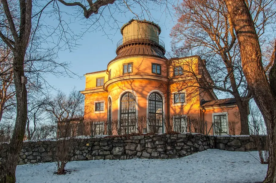 La carte Observatoire de Stockholm