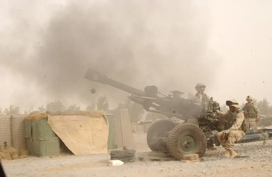 The M119 howitzer card