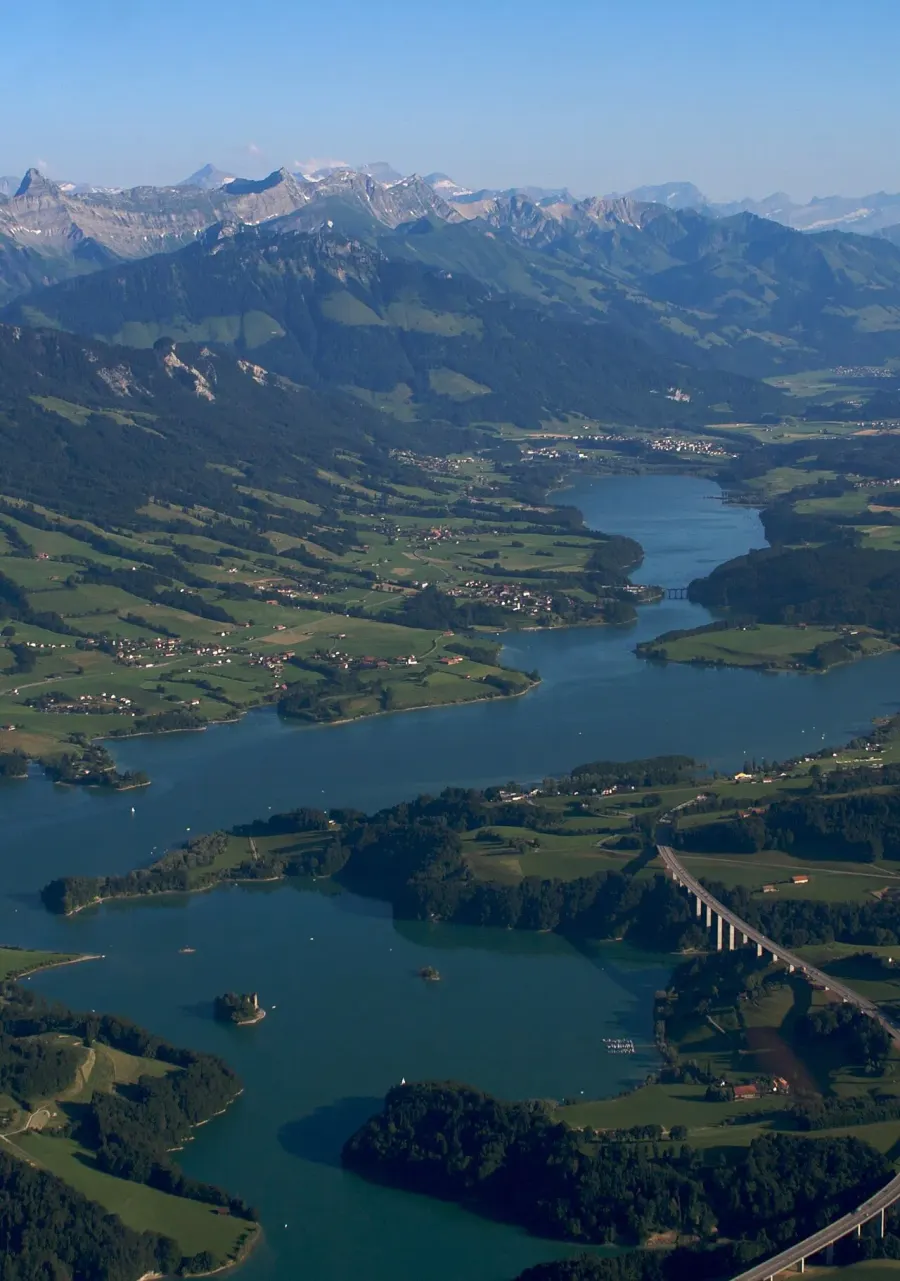 La carte Lac de la Gruyère