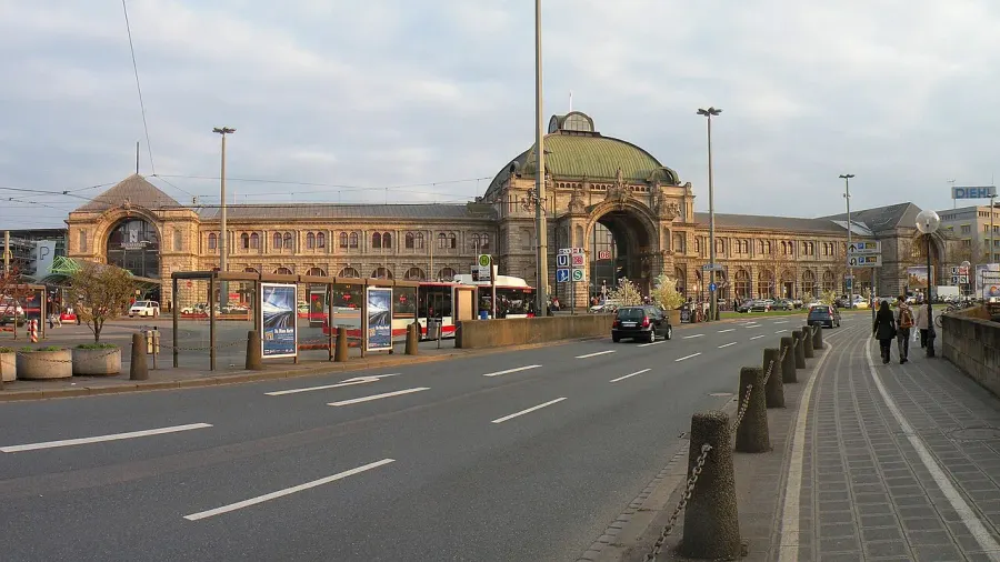 The Nürnberg Hauptbahnhof card