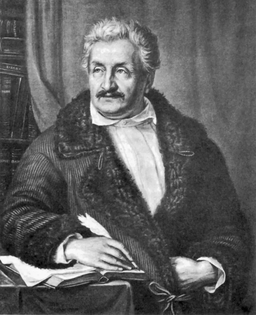 La carte Jakob Fallmerayer