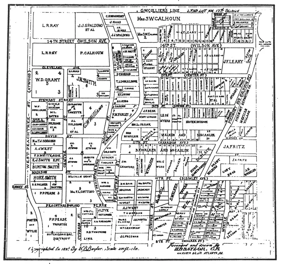 La carte Parcelle