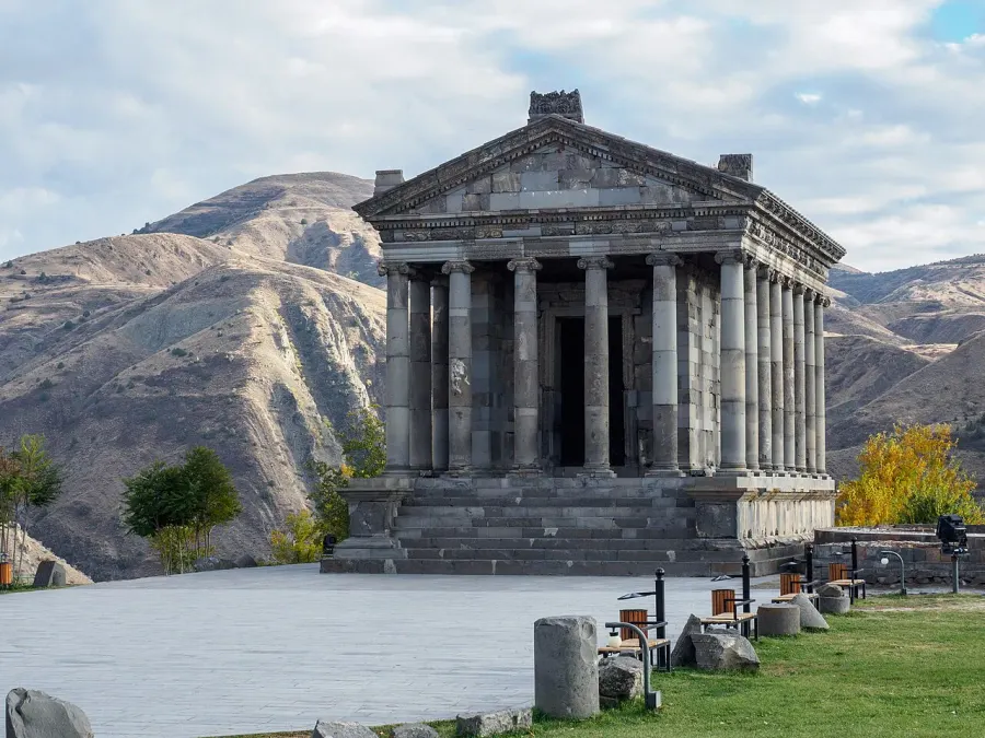 The Garni Temple card
