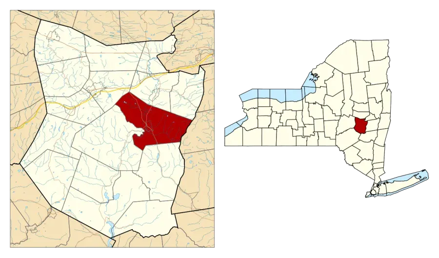 La carte Middleburgh